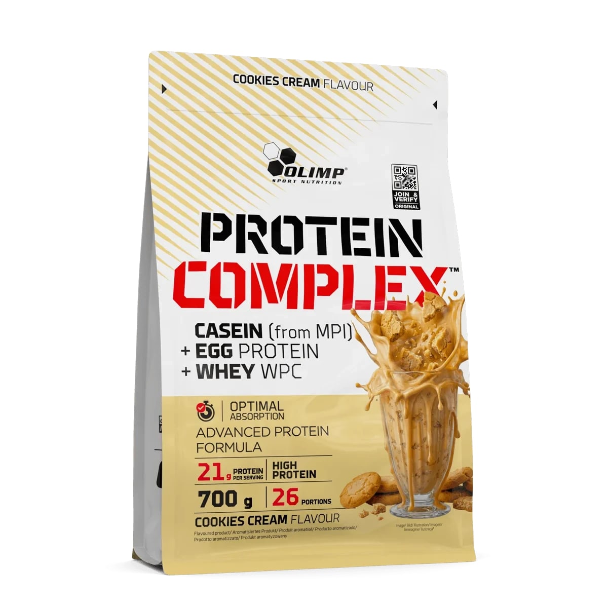 Olimp Protein Complex, 700 g Zip - Blandet protein - JK-Shop
