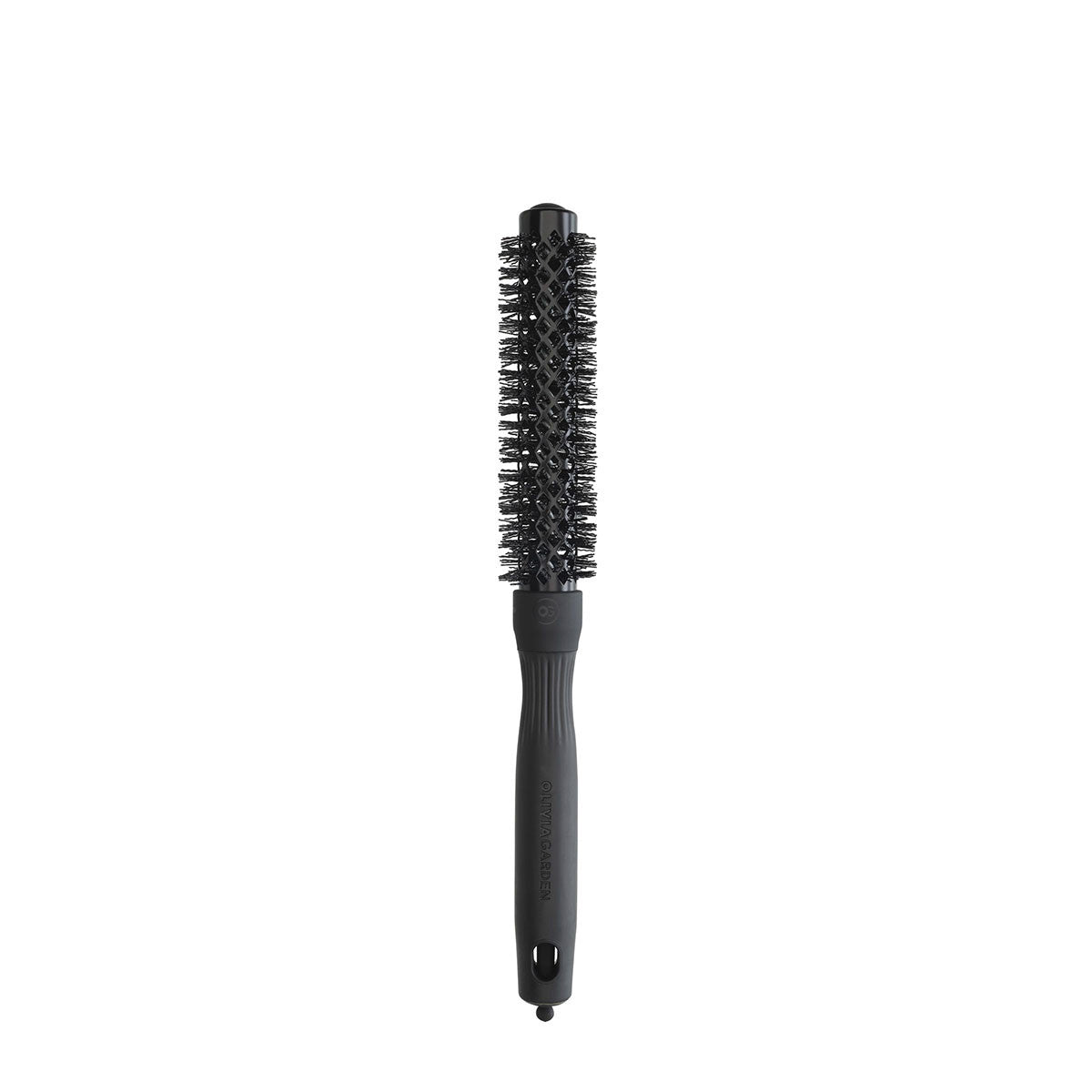 Olivia Garden Expert Blowout Speed Wavy Bristles Black Label 20 mm - Hårbørste - JK-Shop