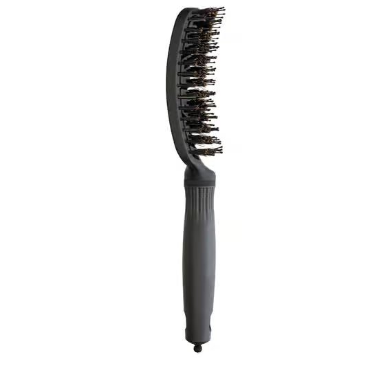 Olivia Garden Expert Care Flex Boar & Nylon Bristles Black Label - Hårbørste - JK-Shop