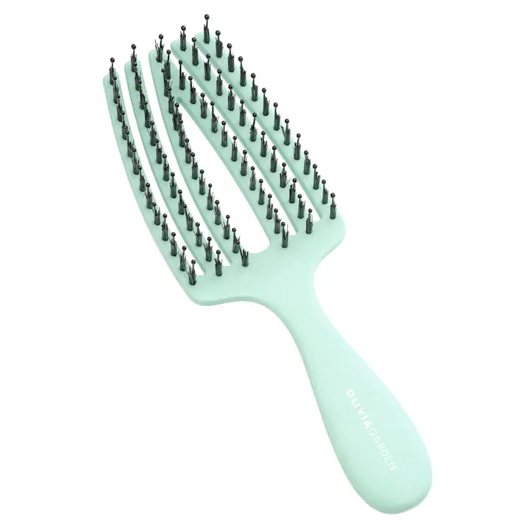 Olivia Garden Fingerbrush Care Mini - Black - Hårbørste - JK-Shop