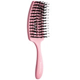Olivia Garden Fingerbrush Care Mini - Black - Hårbørste - JK-Shop