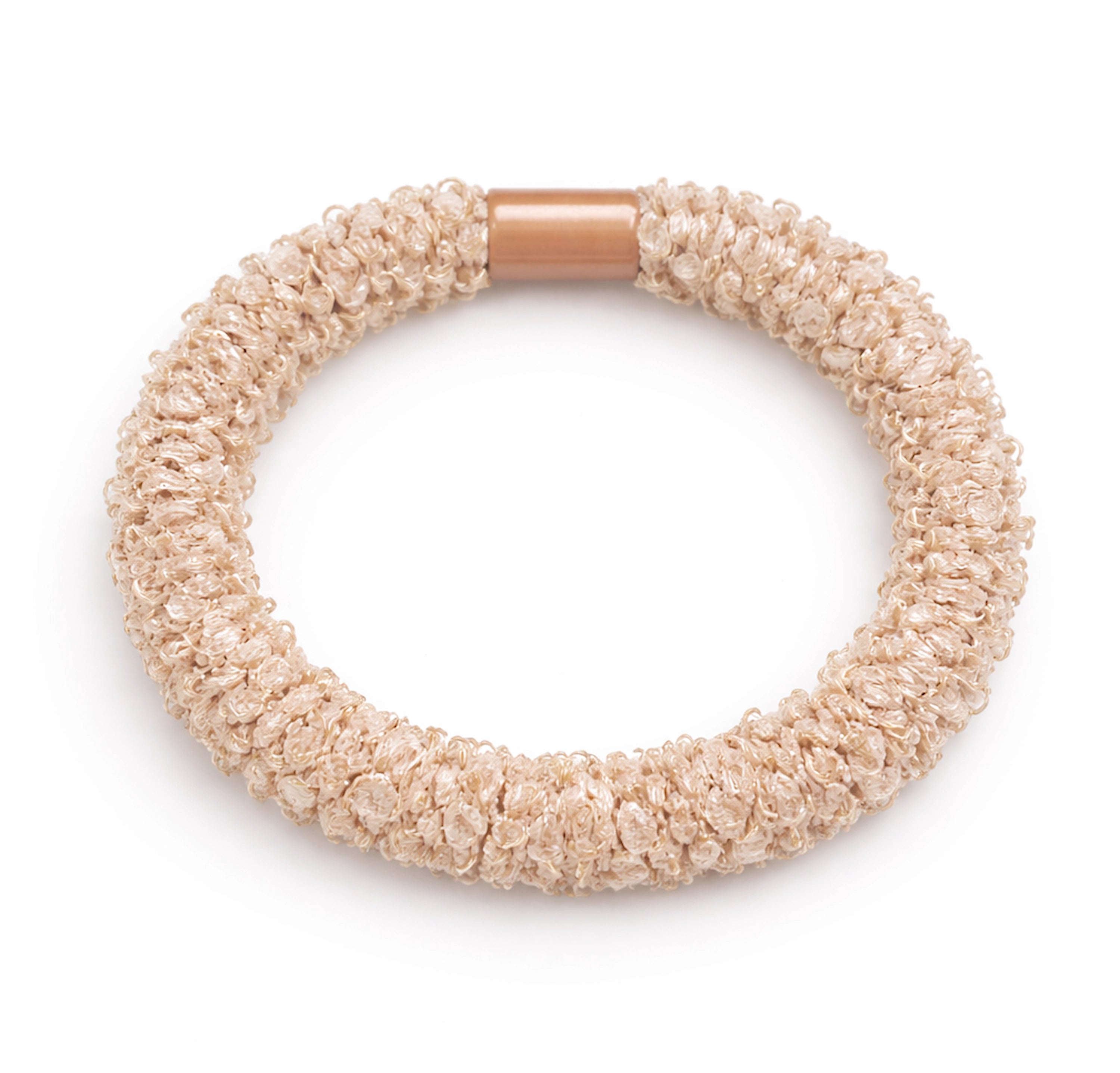OnFleek Hoops Teddy Blonde - 3 farger - Hårstrikk - JK-Shop