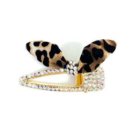 OnFleek, Shiny Clip Leo Gold-Hårspenne-JKSHOP