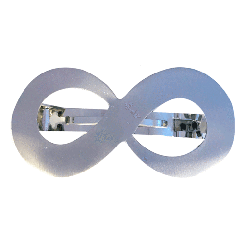 OnFleek, Silver Springclip-Hårspenne-JKSHOP