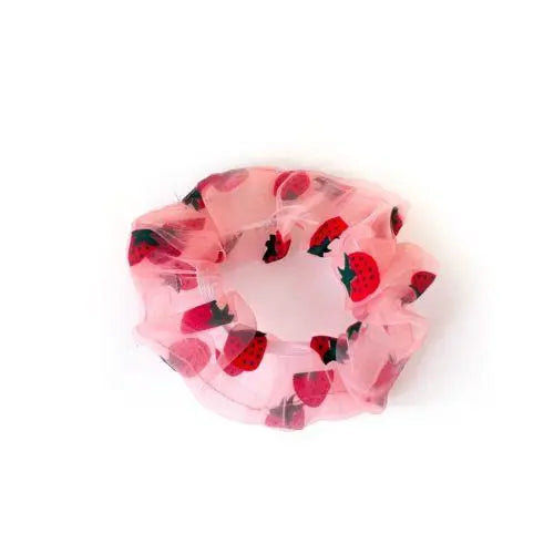 Organza Scrunchie Mønster-Hårstrikk-JKSHOP