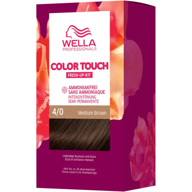 Color Touch Pure Naturals Medium Brown 4/0