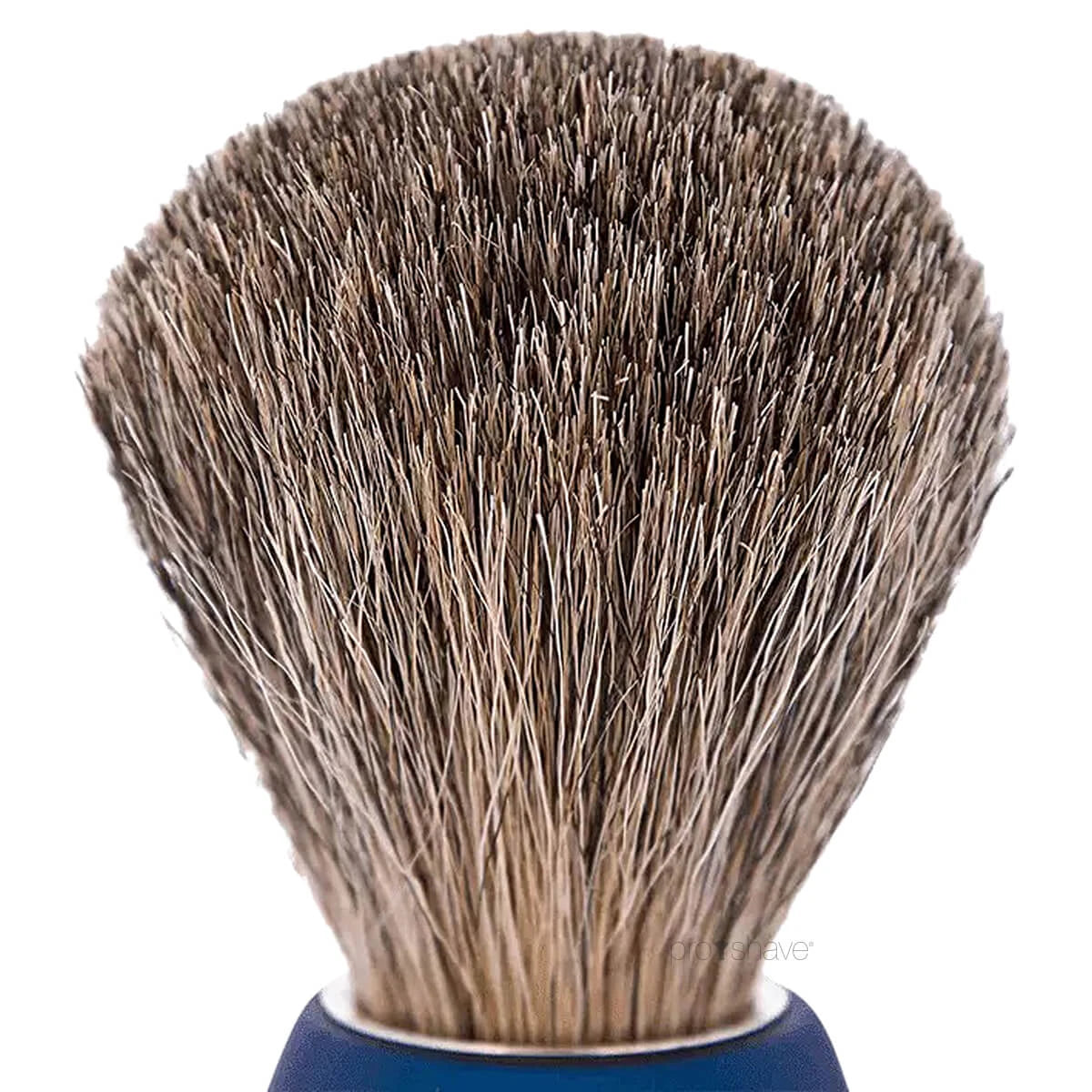 Plisson Shaving Brush, Russian Grey Badger & Night Blue- Size 12