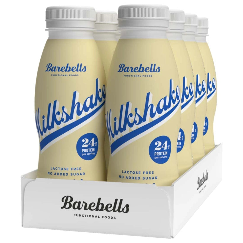 Barebells Milkshake, 330ml x 8stk, Vanilla
