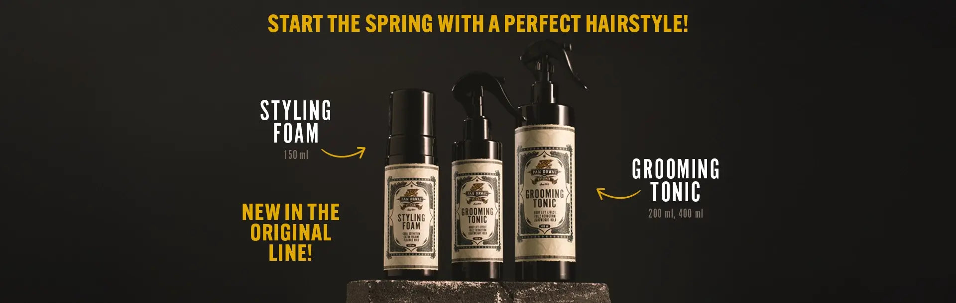 Pan Drwal Original Grooming Tonic - Stylingspray - JK-Shop