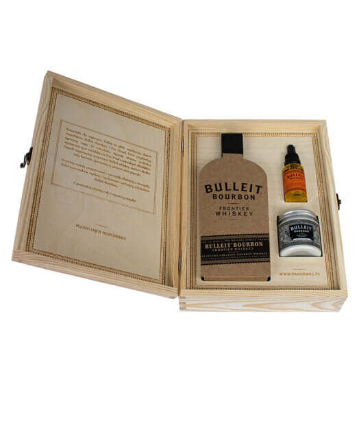 Pan Drwal x Bulleit Bourbon - Hair & Beard Kit - Milk Punch-Skjeggsett-JKSHOP