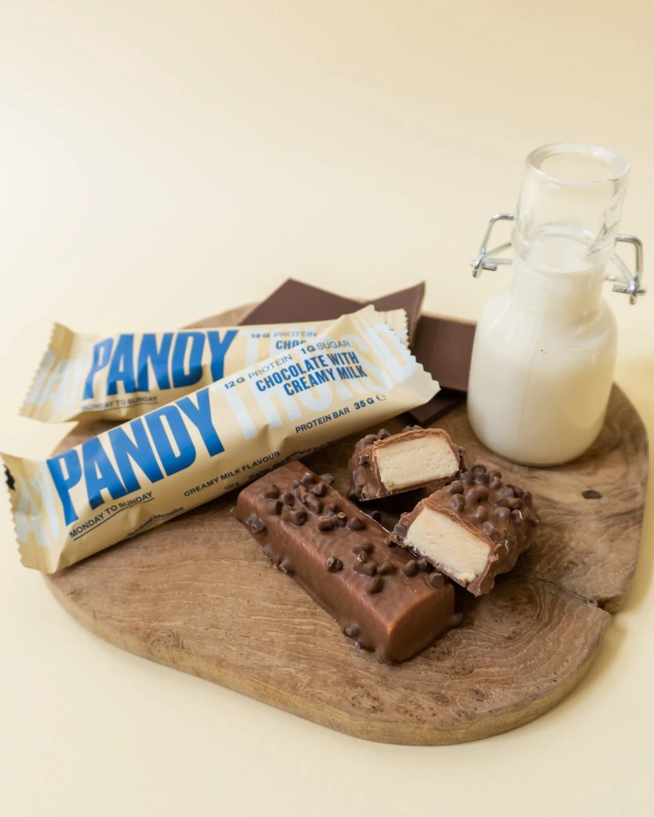 Pandy Protein bar 35gx18stk - 3 smaker - Proteinbarer - JK-Shop