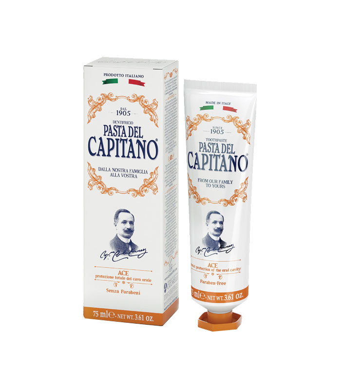 Pasta del Capitano 1905 ACE toothpaste - 25 ml og 75 ml - Tannpleie - JK-Shop