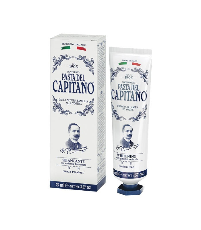 Pasta del Capitano 1905 Whitening toothpaste - 25 ml og 75 ml - Tannpleie - JK-Shop