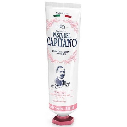 Paste Del Capitano Sensitive Toothpaste Travel Size 25 ml - Tannkrem - JK-Shop