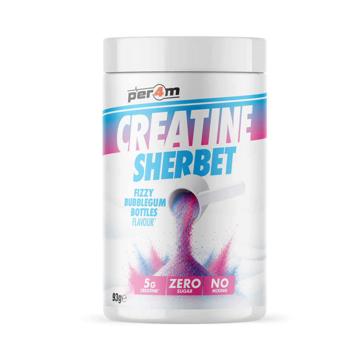 Per4M Creatine Sherbet, 93g - Kreatin monohydrat - JK-Shop