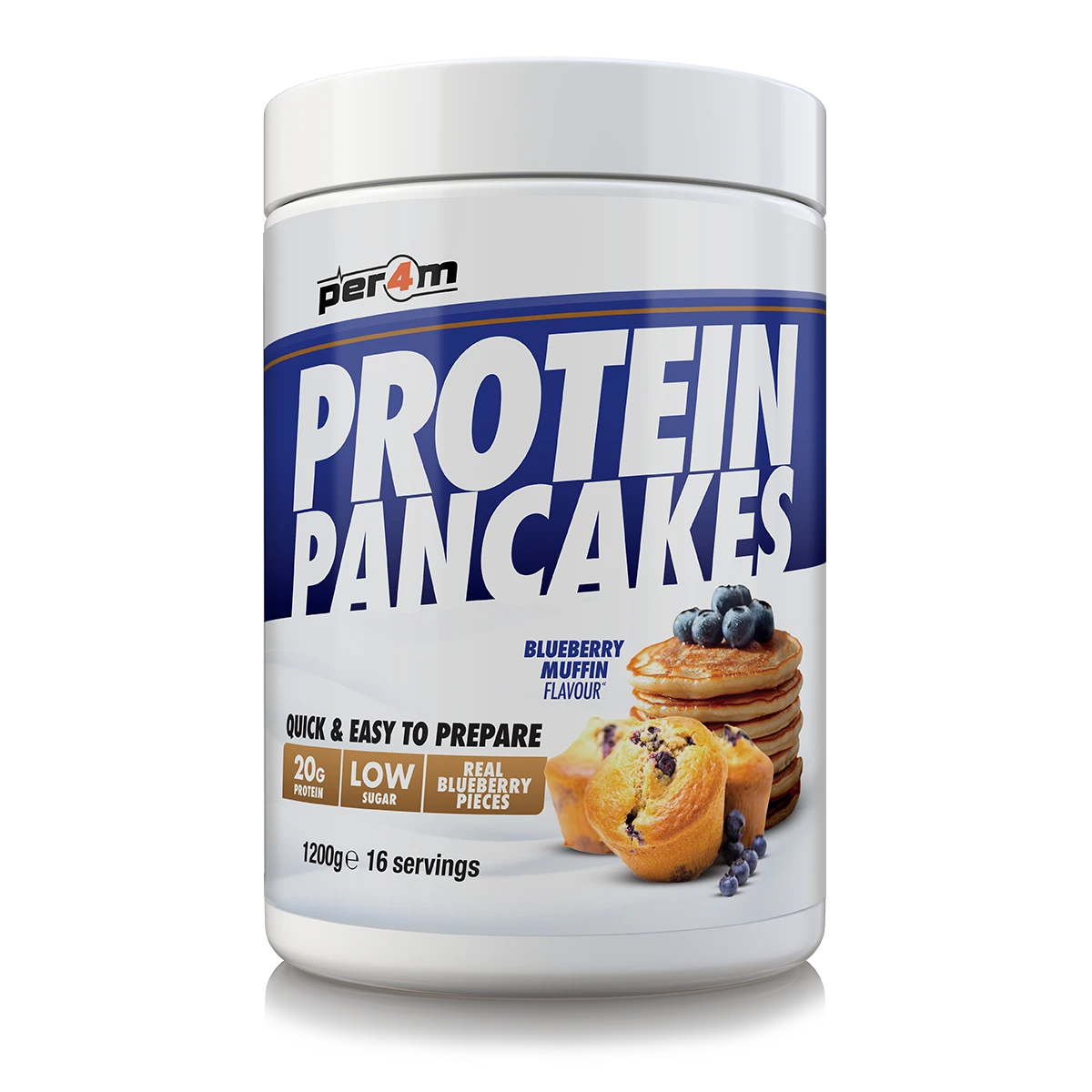 Per4M Protein Pancake, 1200g - 4 smaker - Proteinpannekaker - JK-Shop