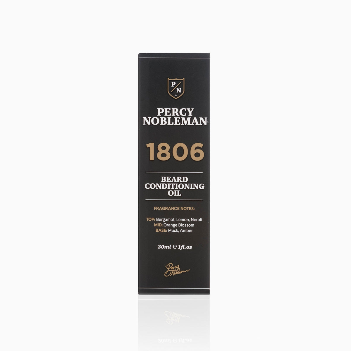 Percy Nobleman 1806 Beard Oil 30 ml - Skjeggolje - JK-Shop