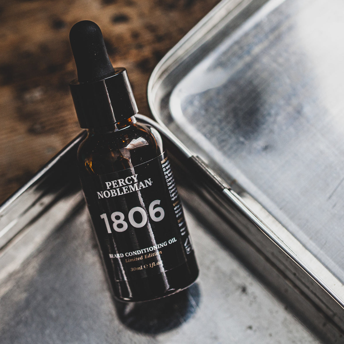 Percy Nobleman 1806 Beard Oil 30 ml - Skjeggolje - JK-Shop