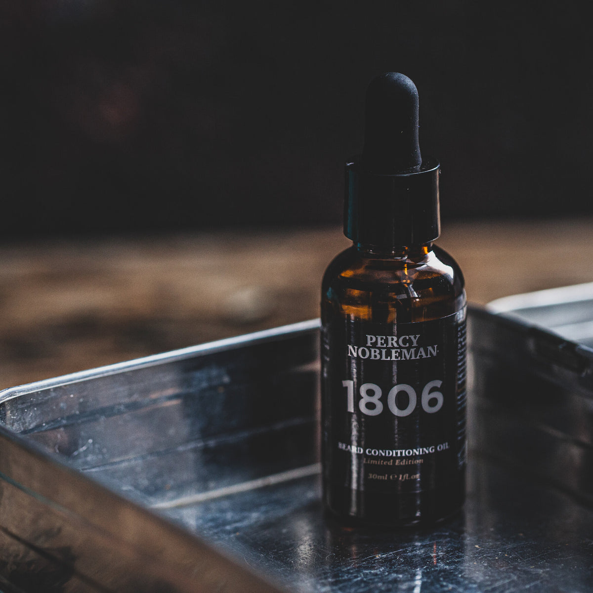 Percy Nobleman 1806 Beard Oil 30 ml - Skjeggolje - JK-Shop
