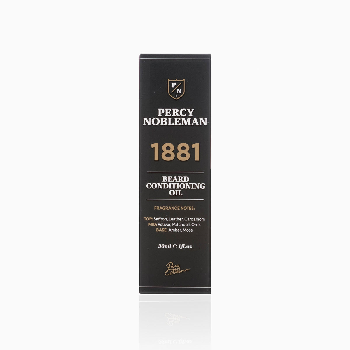 Percy Nobleman 1881 Beard Oil 30 ml - Skjeggolje - JK-Shop