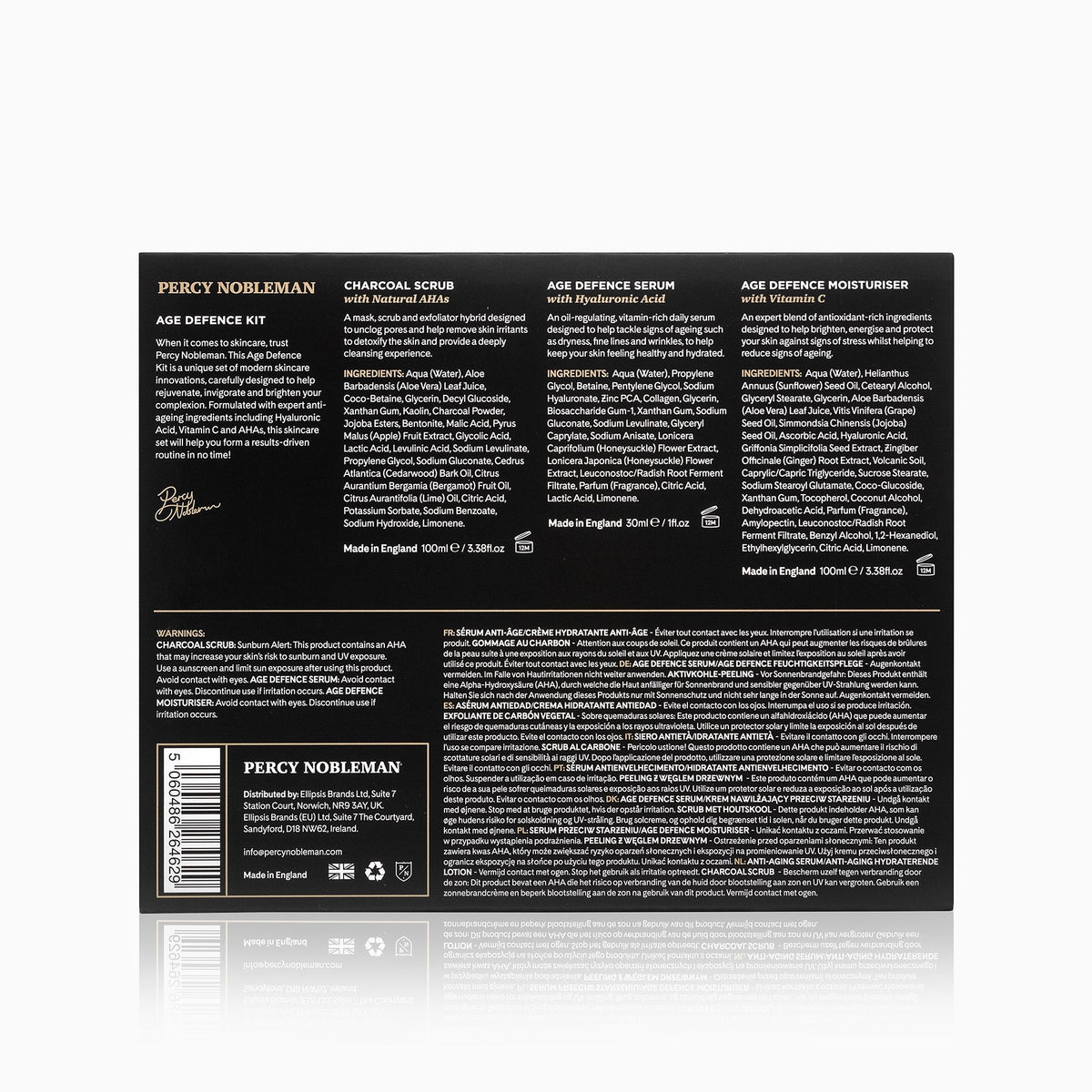 Percy Nobleman Age Defence Kit - Hudpleiesett - JK-Shop