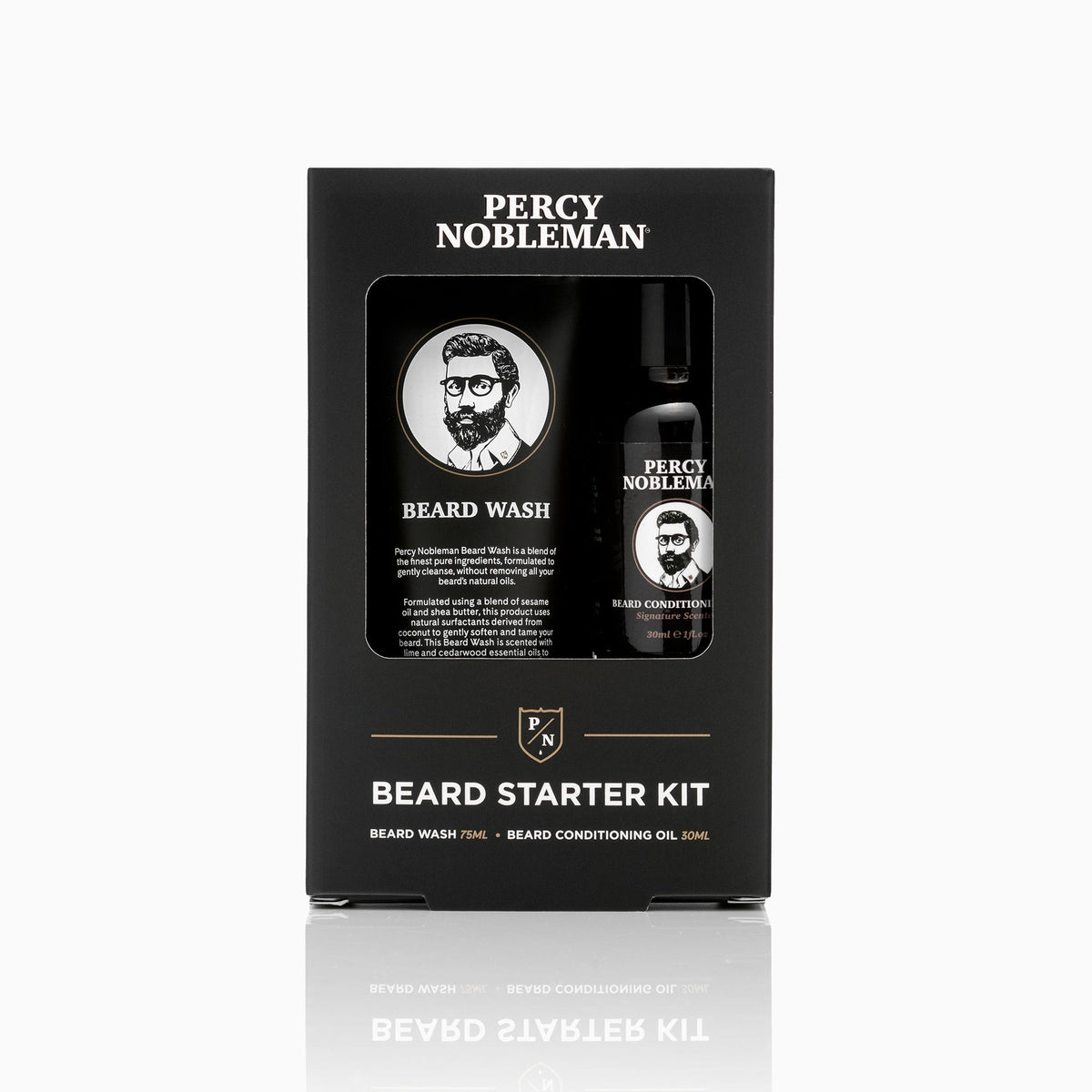 Percy Nobleman Beard Starter Kit - Skjeggsett - JK-Shop