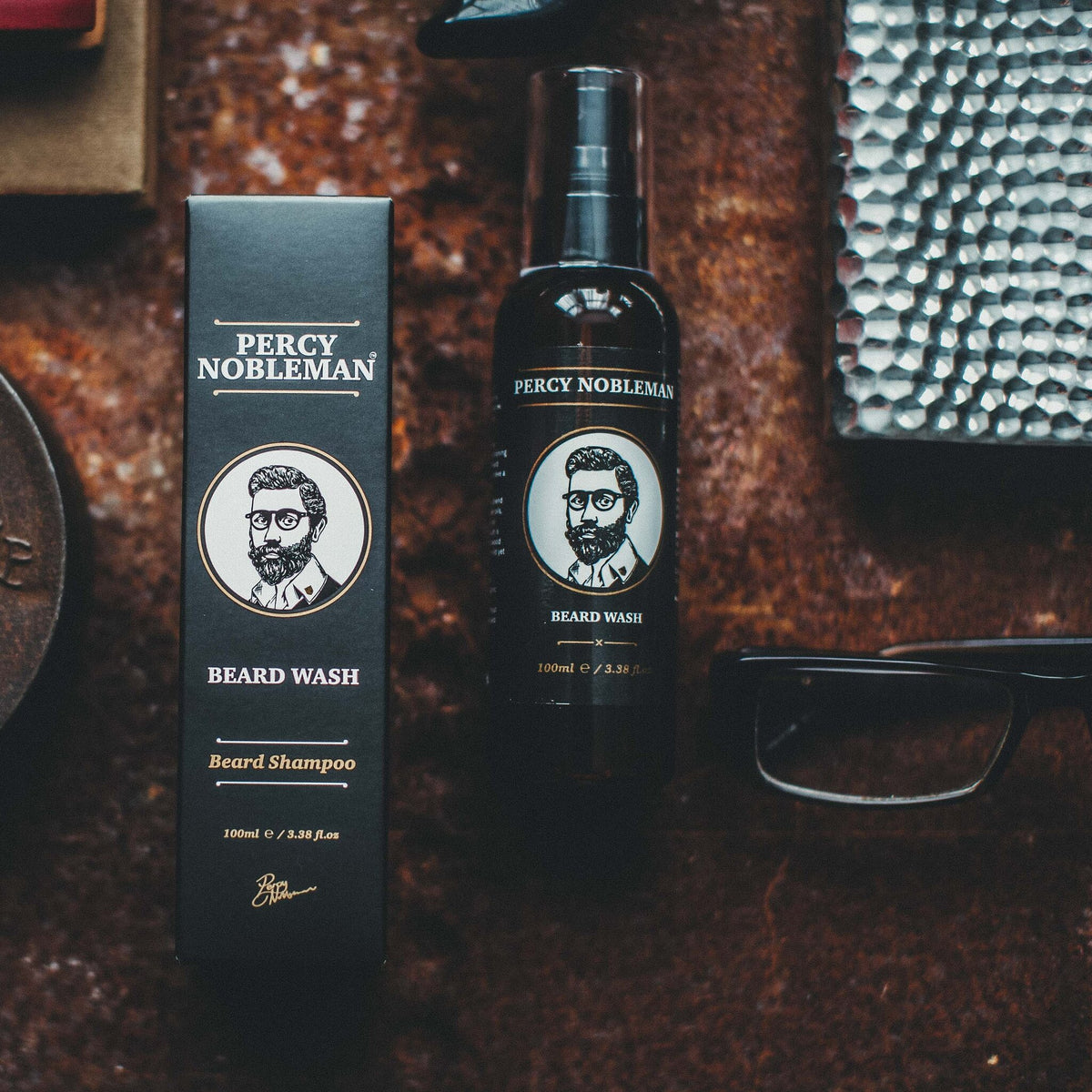 Percy Nobleman Beard Wash 100 ml - Skjeggsjampo - JK-Shop