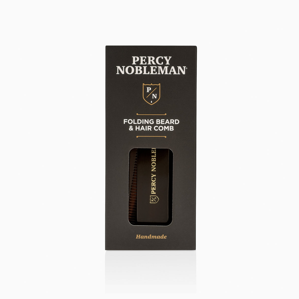 Percy Nobleman Folding Beard Comb - Skjeggkam - JK-Shop