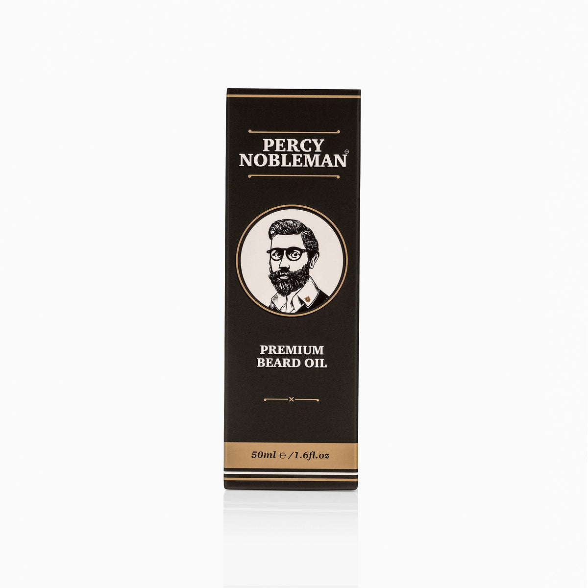 Percy Nobleman Premium Beard Oil 50 ml - Skjeggolje - JK-Shop