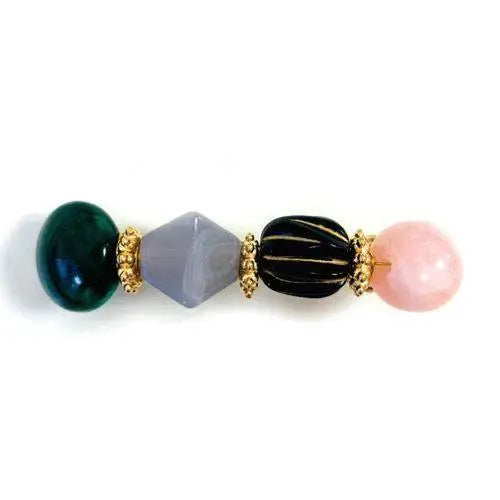 Pink Stone Clip-Hårspenne-JKSHOP