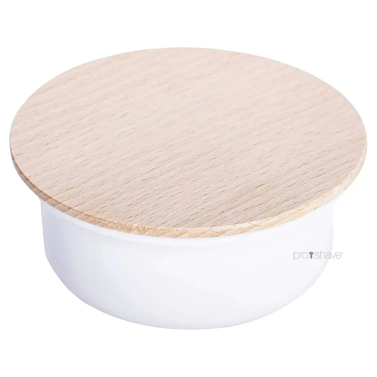 Plisson, Limoges Porcelain Shaving Bowl+Shaving Soap-With Lid-Barberskål-JKSHOP