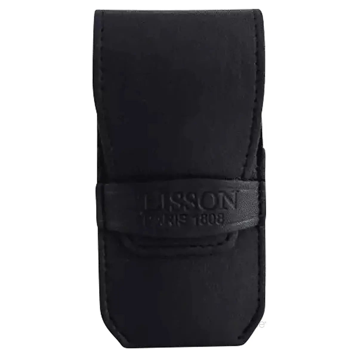 Plisson Manicure Set, Black Leather- 3 parts-Manikyrsett-JKSHOP