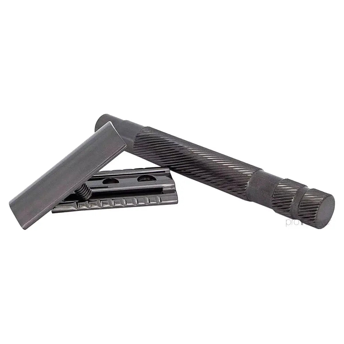Plisson Safety Razor, Gunmetal Grey-Barberhøvel-JKSHOP