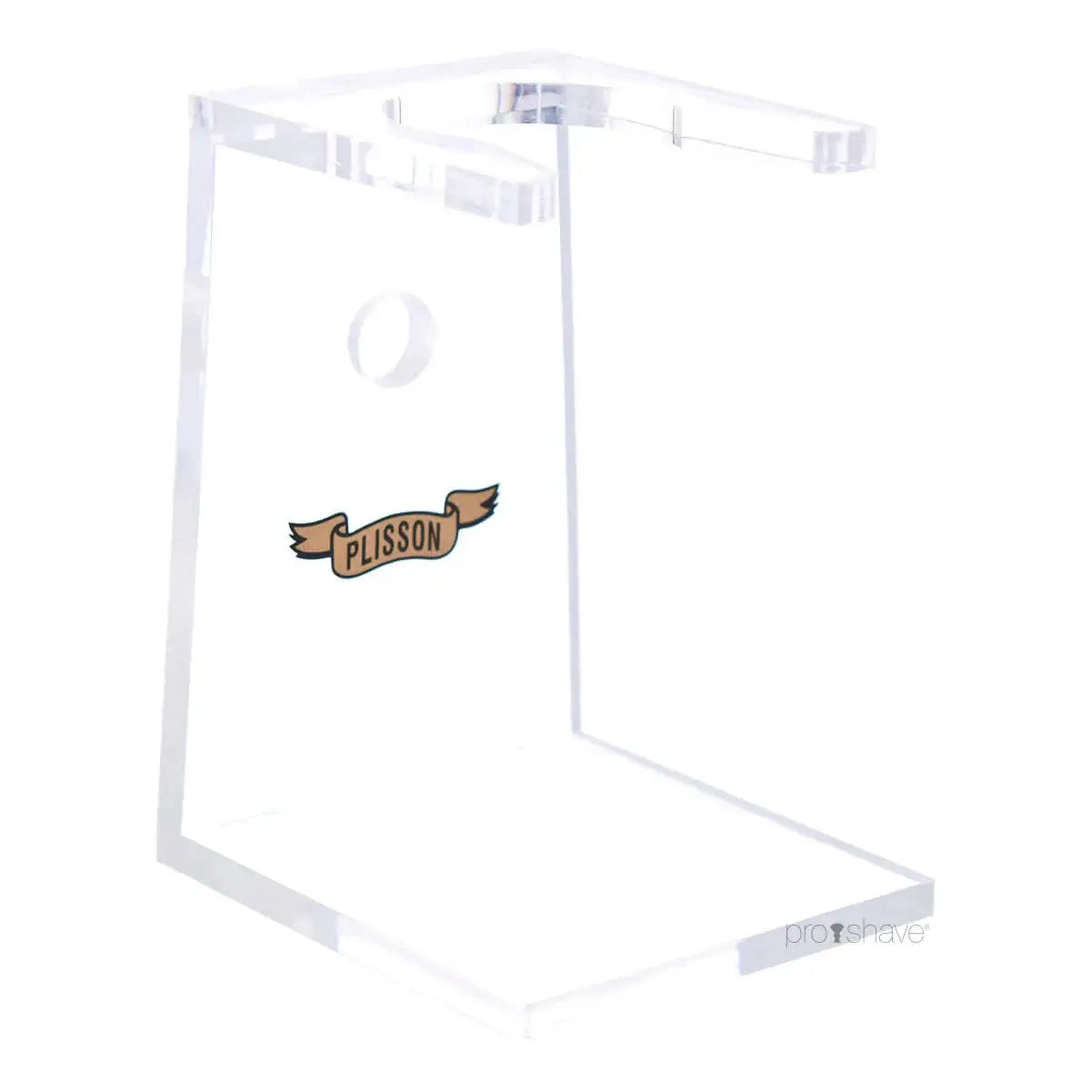 Plisson, Stand for Shaving Brush- Clear-Barbertilbehør-JKSHOP