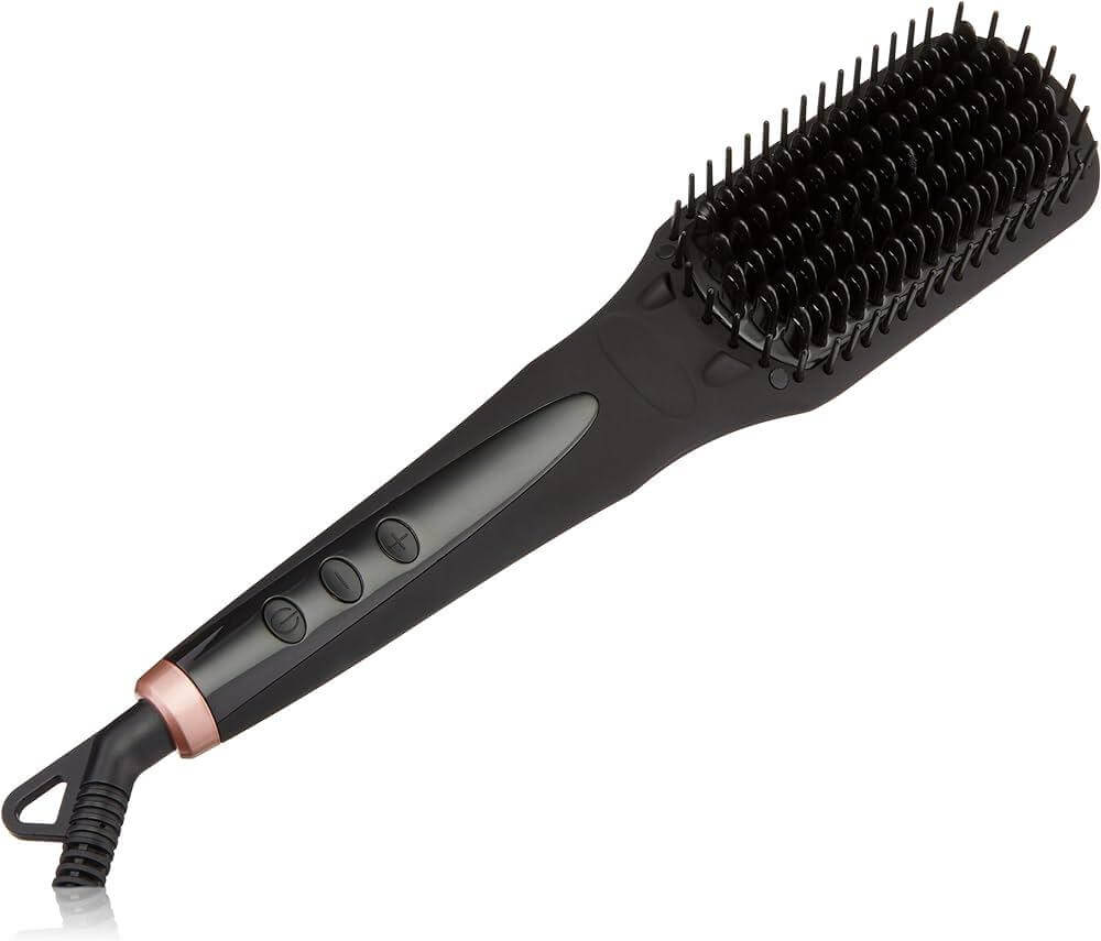 Amika Polished Perfection Straightening Brush-Varmebørste-JKSHOP