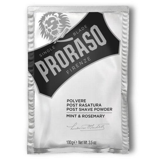 Proraso Post Shave Powder Mint og Rosmarin-Etterbarberingspulver-JKSHOP