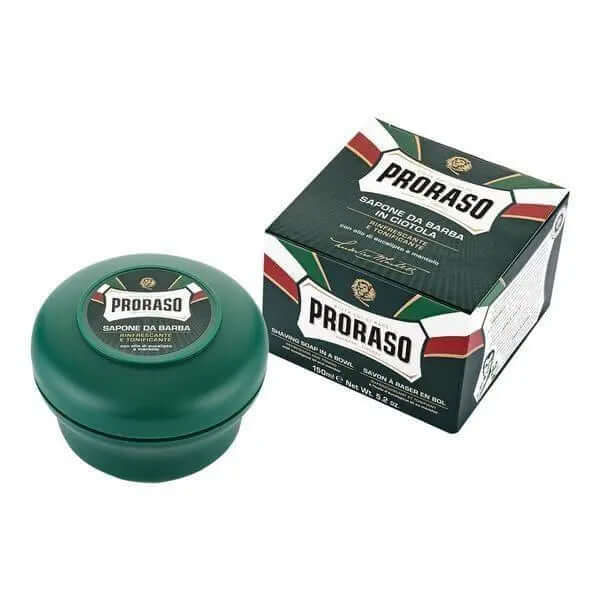 Proraso barbersåpe i skål - Eukalyptus og mentol 75ml-Barbersåpe-JKSHOP