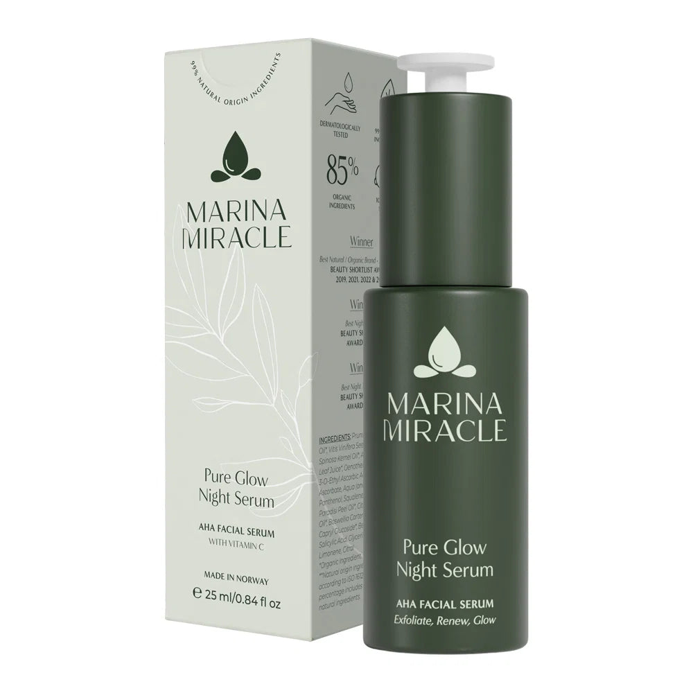 Marina Miracle, Pure Glow Night Serum 25ml(tidligere Nattserum - Argan)
