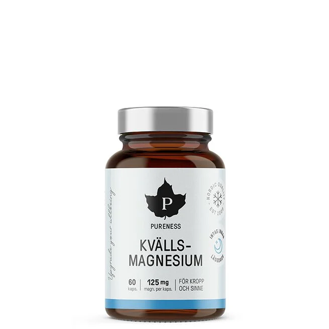 Pureness Evening Magnesium kapsler - Mikronæringsstoffer - JK-Shop