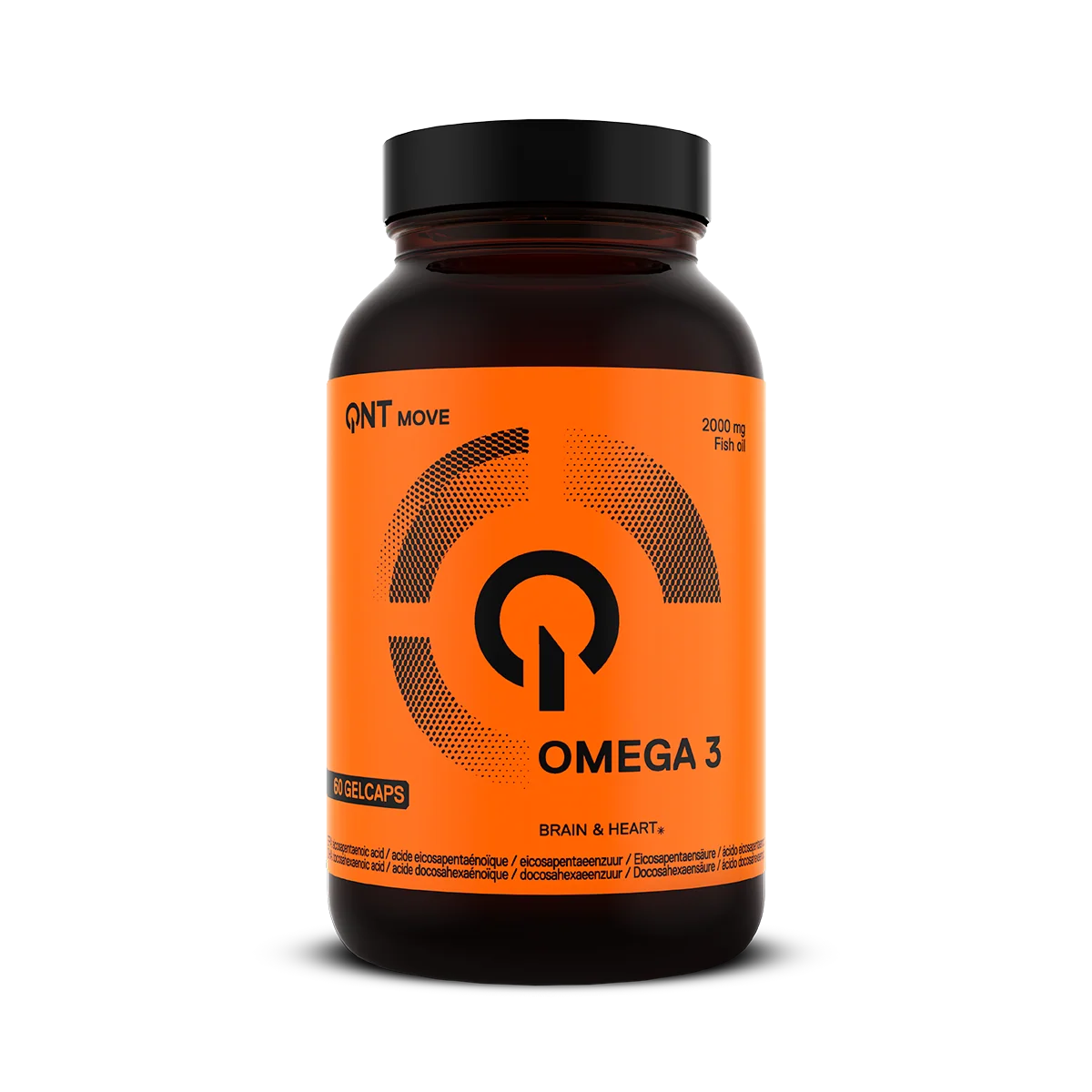 QNT Omega 3 1000 mg, 60 gelkapsler - Omega-3 - JK-Shop