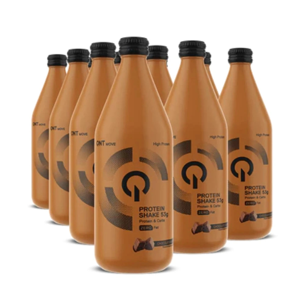 QNT Protein Shake, 12x500 ml (glassflaske) - Proteindrikke - JK-Shop