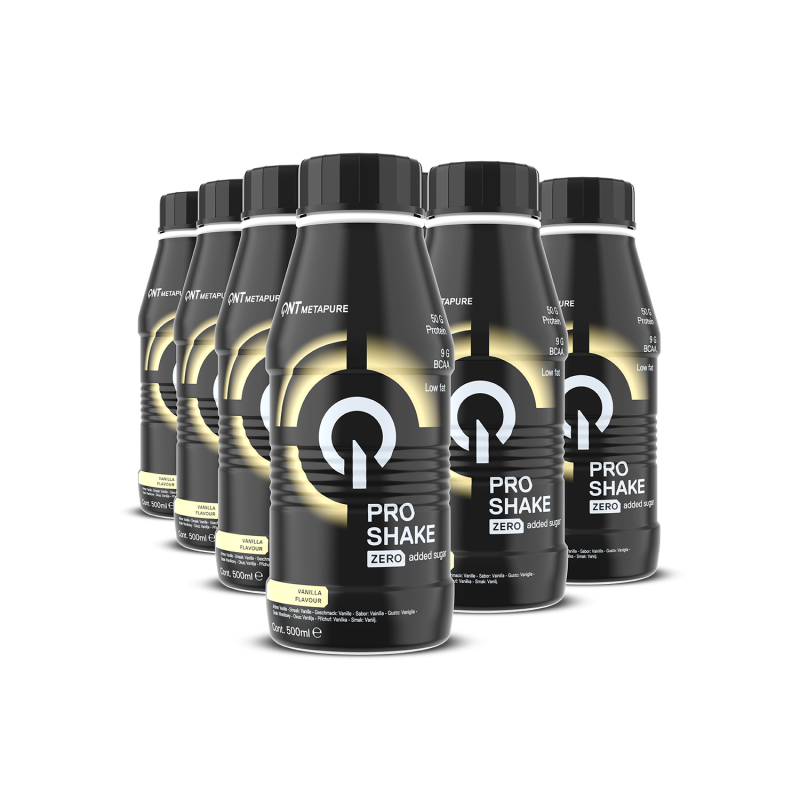 QNT Protein Shake LOW SUGAR, 12x500 ml (plast) - - JK-Shop