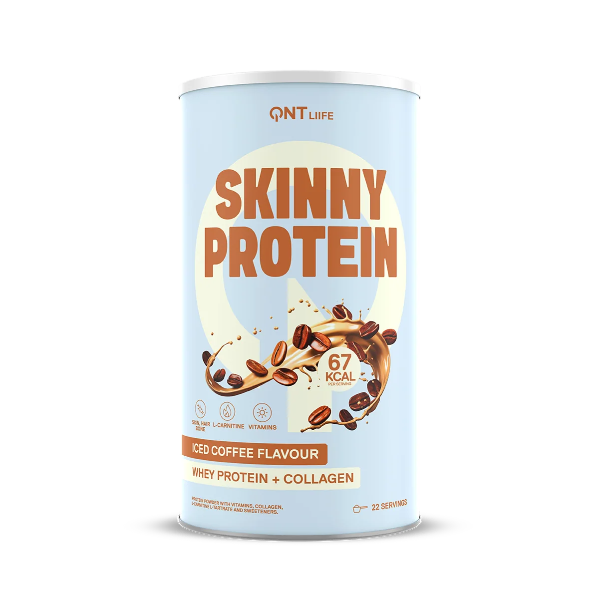 QNT Skinny Protein, 440 g - Blandet protein - JK-Shop - bilde 3