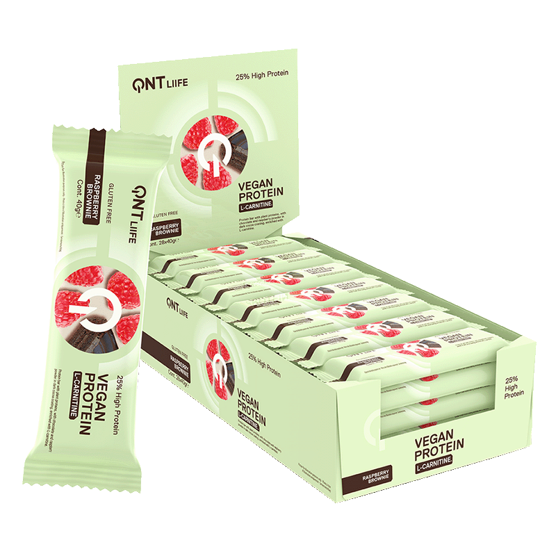 QNT Vegan Protein Bar, 28 x 40 g - Veganske barer - JK-Shop - bilde 2