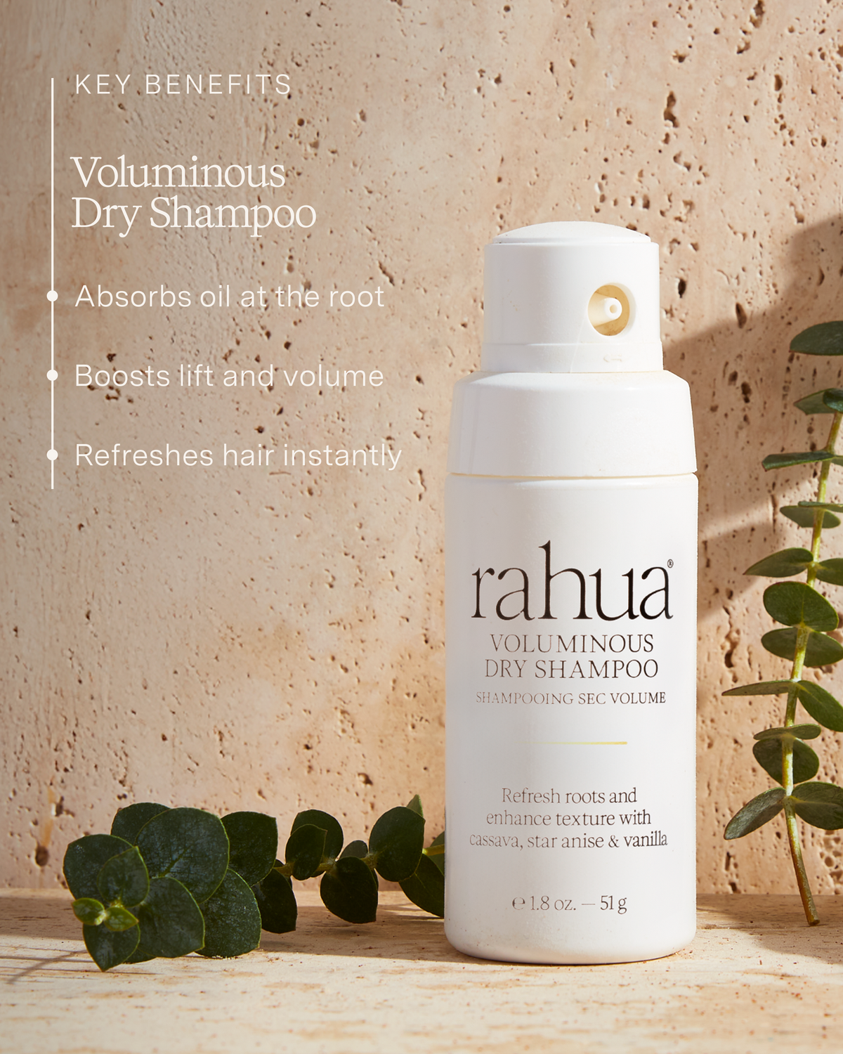 Rahua Voluminous Dry Shampoo 51 g - Tørrsjampo - JK-Shop