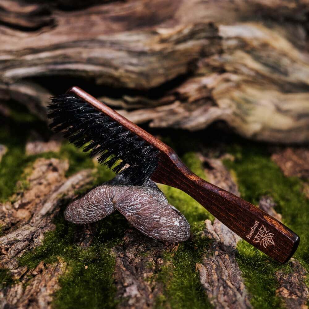 RareCraft, Beard Brush- Dark-Skjeggbørste-JKSHOP