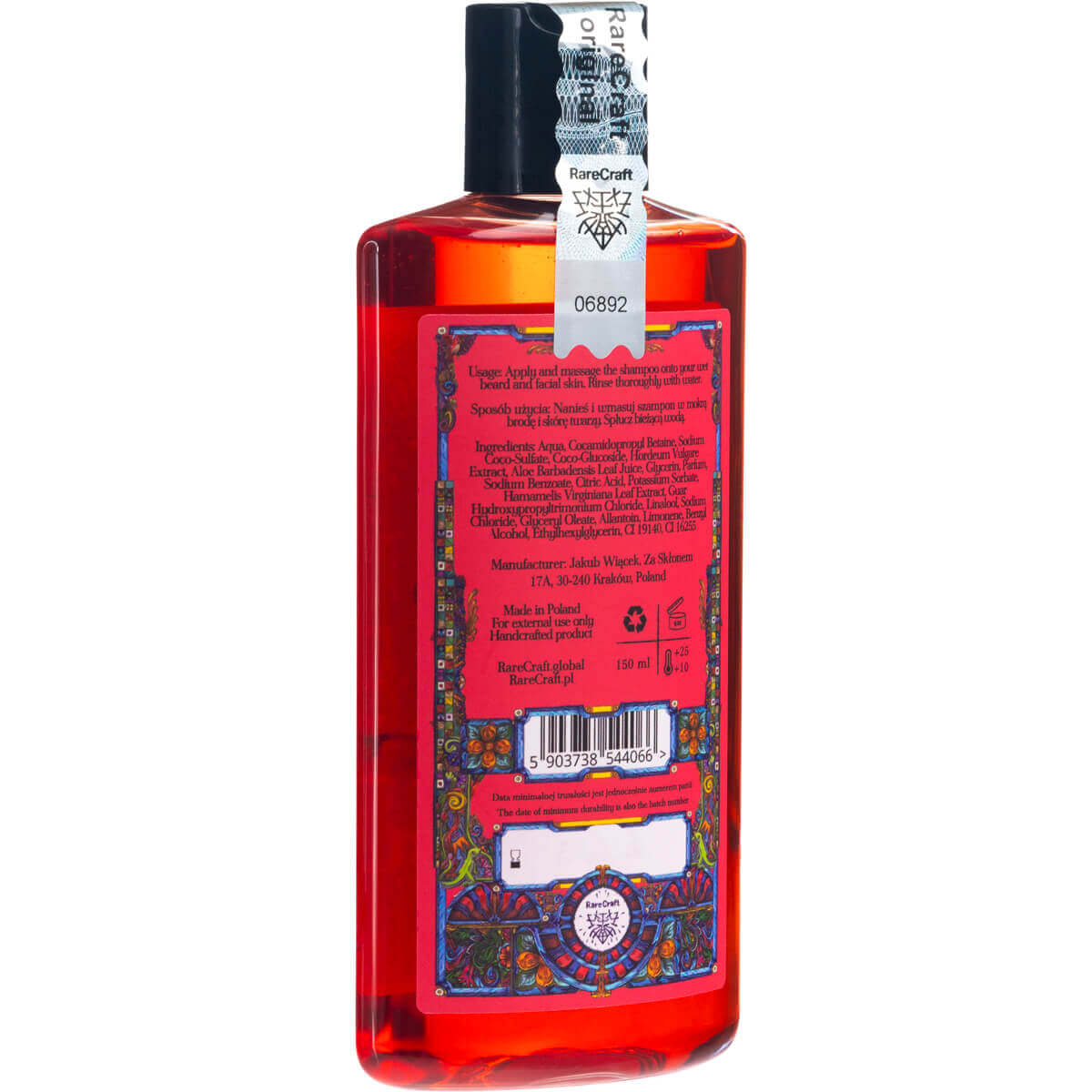 RareCraft Beard Shampoo Sicilian Sunset-Skjeggsjampo-JKSHOP