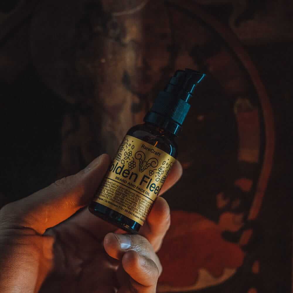 RareCraft Golden Fleece, Beard Oil 30 ml-Skjeggolje-JKSHOP
