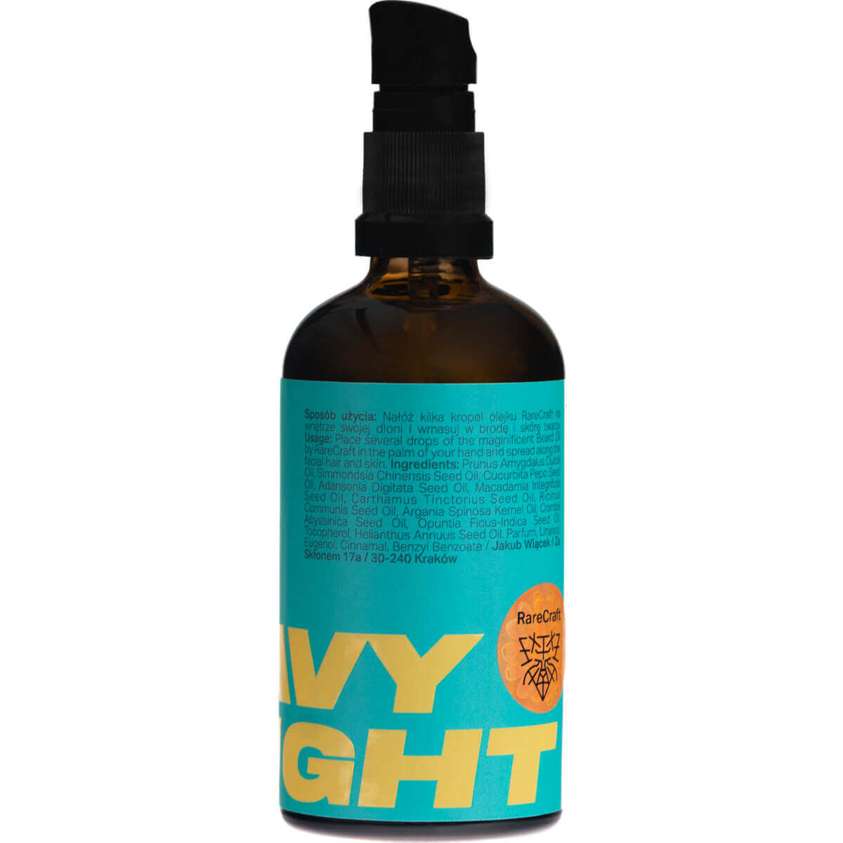 RareCraft Heavyweight, Beard Oil 100ml-Skjeggolje-JKSHOP