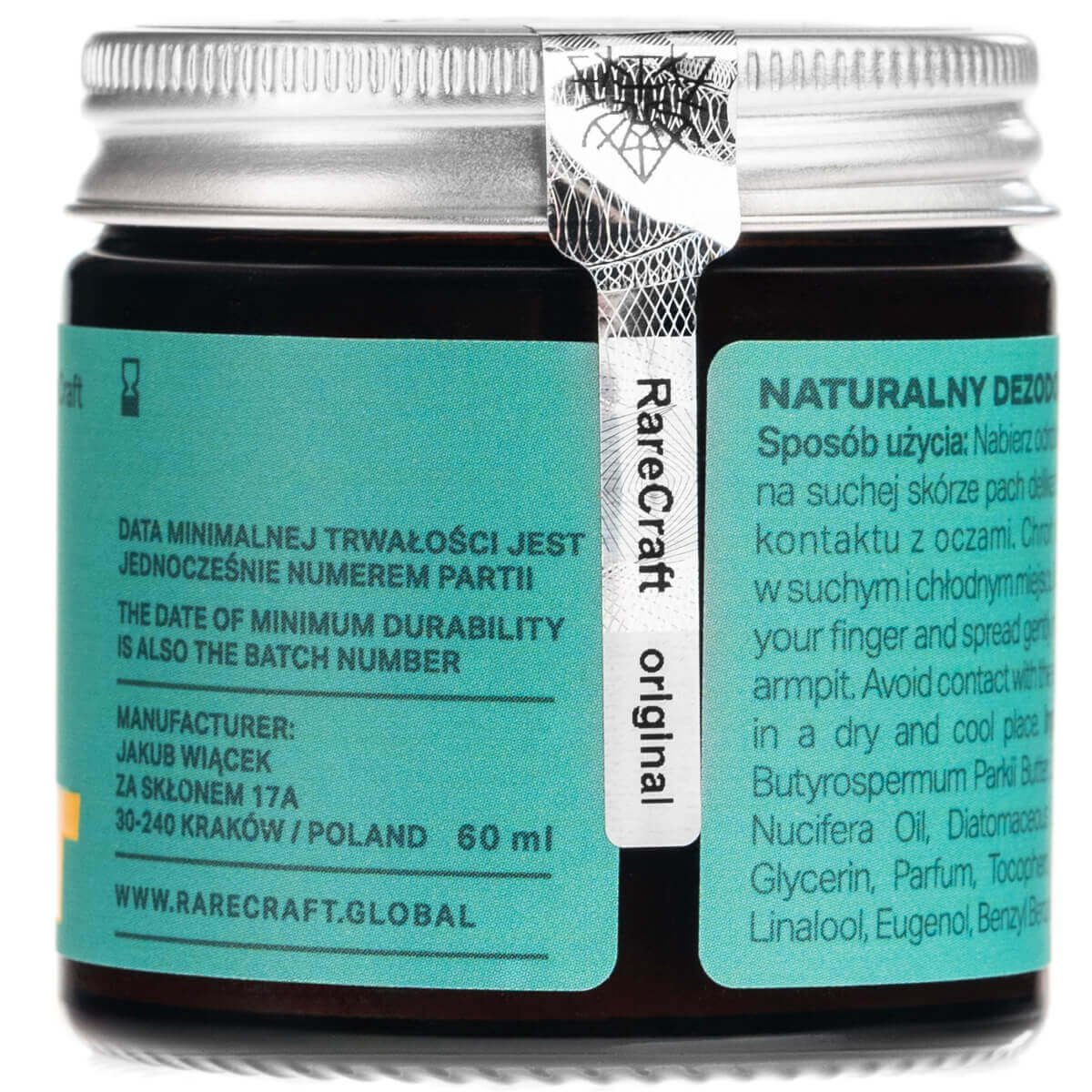 RareCraft Heavyweight, Deodorant Cream-Deodorant-JKSHOP